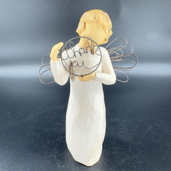 2005 Willow Tree Just For You Resin Angel Figurine Decor Demdaco Susan Lordi VTG - Picture 6 of 8